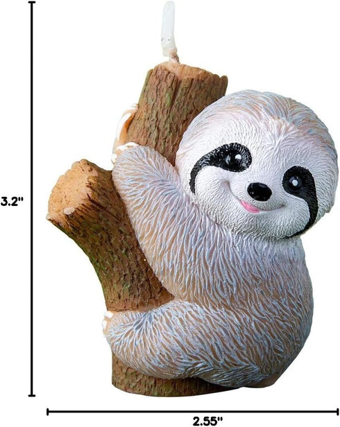 Cute Baby Sloth Birthday Candle for Party Baby Shower...