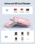 Acer USB C SD 4.0 Card Reader, UHS-II Micro SD Card Reader USB C Supports Dual Card Reading, 2-in-1 Memory SD Card Reader Adapter for iPhone 15 fo...
