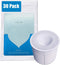 Pool Skimmer Socks,30 pack Pool Filter Socks Reusable Pool and Spas Filters Baskets Skimmer Savers (30)...