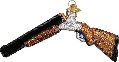 Old World Christmas Ornaments: Gun Collection Glass Blown Ornaments for Christmas Tree, Shotgun...