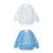 Little Dimsum Mess-Proof Baby Bibs|Infant Toddler Long Sleeve Waterproof Feeding Art Smock|Catching Food & Wipe Clean|Pack of 2 Colors Glatic&spac...