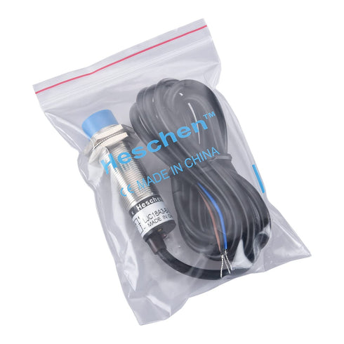 M18 Capacitive Proximity Sensor Switch Non-Shield Type LJC18A3-B-Z/AY Detection 10mm 10-30VDC 200mA PNP Normally Closed(NC) 3 Wires...