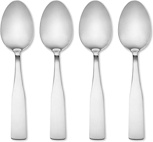 Hampton Forge Bristol Satin 4Pk Dinner Spoons/Color Card, 0.35 LB, Metallic...
