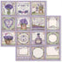 STAMPERIA INTERNATIONAL, KFT PAPER PAD 8X8 10PK PROVENCE, 20.3 x 20.3 (8" x 8"), Multicoloured...
