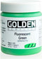 Golden Artist Acrylic, 4 ounce jar, Fluorescent Green (4620-4)...