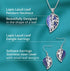 SHOP LC DELIVERING JOY Costume Jewelry Set Leaf Floral Earrings for Women Necklace Stainless Steel Size 20" Birthday Gifts for Women...