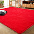 LOCHAS Ultra Soft Indoor Modern Area Rugs Fluffy Living Room Carpets for Children Bedroom Home Decor Nursery Rug 3x5 Feet, Red...