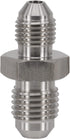 3AN AN3 Male Flare to AN4 Pipe Male Stainless Steel Brake Hose Fitting Adapter Union Connector,Brake and Clutch Adapter Fitting 3/8"-24 to 7/16"-2...