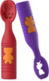 Baby First Spoons Set, Pre-Spoon Feeding Utensil for Kids Aged 6+ Months, Baby Led Weaning (BLW) Teething Spoon-Self Feeding, Silicone Toddler Foo...