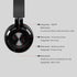Bluetooth Headphones Over-Ear, 60H Playtime and with Low Latency Wireless Headphones with Microphone, HiFi Stereo Foldable Lightweight Headset, De...
