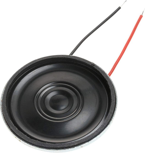 YXQ 0.5W 8 Ohm Micro Internal Speaker Magnet Loudspeaker 30mm Dia Round Metal Shell with Wire DIY Slim for PC Laptop DVD/EVD(4Pcs)...