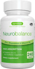 Neurobalance, High Absorption Zinc Magnesium B6 Supplement, non-GMO Brain, Sleep & Immune, Chelated Zinc Picolinate 24mg, Oxide-Free Magnesium & V...