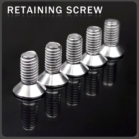 12PCS Stainless Steel Brake Disc Rotor Screws 93600-06014-0H - Universal Fit for Honda, Acura, Hyundai and Kia Models - Stainless Steel Retaining ...