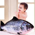 24 Inch Simulation Fish Plush Toy Pillow Soft Fish Cushion Pillow Stuffed Animal Toy for Cat Pets or Kids Birthday Gifts...