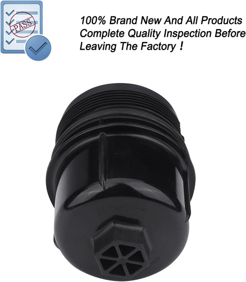 ONER Engine Oil Filter, Compatible With 2020 2021 Ram 1500,2020 2021 Jeep Wrangler,2021 Jeep Gladiator 3.0L V6 Diesel,Replaces# 68498720AA,6850759...