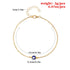 Boho Evil Eye Anklet Bracelet Blue Eye Pendant Ankle Chain Gold Foot Chain Minimalist Summer Beach Anklet Foot Jewelry Gifts for Women Girls...
