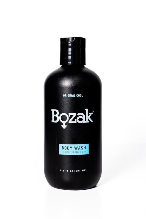 Bozak Cooling Body Wash - Ideal for Men and Women, Revitalizing Formula For Odor Defense and Skin Moisturizing, Soothes Jock Itch, Athletes Foot, ...