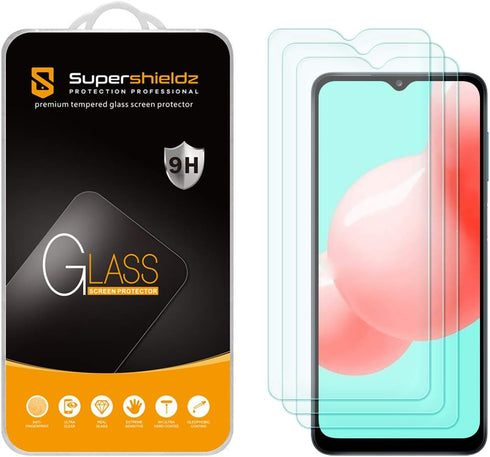Supershieldz (3 Pack) Designed for Samsung Galaxy A32 5G Tempered Glass Screen Protector, Anti Scratch, Bubble Free...