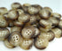 Ecru, Brown and Grey Watercolour Buttons - Horn Buttons for Shirts, Jackets, Americans and Coats - Sewing Accessory - Made and Shipped from Spain ...