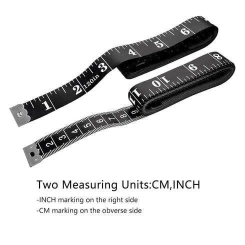 GDMINLO 2 Pack Sewing Tape Measure120Inch/300cmDouble-Scale Soft Tape Measuring Body Weight Loss Medical Body Measurement Sewing Tailor Cloth Rule...