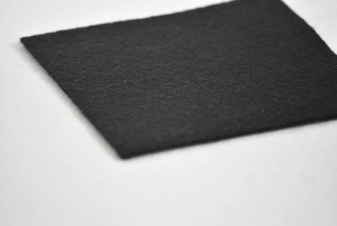 Acrylic Felt Fabric 72" Wide by 36" Long | Craft Felt for DIY Projects, Costumes, Decoration, Holidays | IceFabrics | 1 Yard - Black...