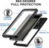 AICase for Samsung Galaxy S23 Ultra Case Waterproof, Clear Water Proof Shockproof Dustproof Snowproof Full Body Rugged Transparent Underwater Phon...
