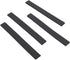 4Pcs Robot Tire Wheel Tire Leathers Robot Vacuum Cleaner Mopping Robot Wheel Tire Leather Fetal Skin Replacement Fit for IRobot 380t...