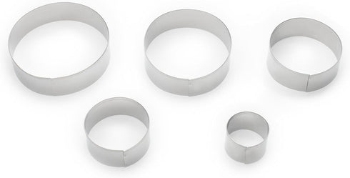 Fox Run - 3681 Fox Run, 1 x 4 x 4 inches, Circle Cookie Cutter Set...