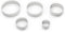Fox Run - 3681 Fox Run, 1 x 4 x 4 inches, Circle Cookie Cutter Set...