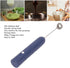 Handheld Milk Frother, Coffee Foam Maker USB Rechargeable Hand Drink Mixer 3 Speeds Electric Whisk Adjustable Hand Held Blender with 2 Heads for C...