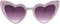 YOGFIT Heart Sunglasses for Women Fashion Classic Love Eye Protection Sunglasses Vintage Cute Heart Sunglasses...