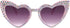 YOGFIT Heart Sunglasses for Women Fashion Classic Love Eye Protection Sunglasses Vintage Cute Heart Sunglasses...