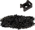GTSE 100 Pack Of Black Screw Mounts, Zip Ties Up To 0.35" Wide, Saddle Type Zip Tie Anchors...