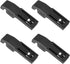 The Lord of the Tools 4 Pcs Front Wiper Blades Arm Adapter Clip for Bayonet Type Arm Install Wiper Blades Fitting Slim Bayonet Metal Wiper Arm Wip...