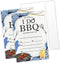 I Do BBQ Invitations with Envelopes for Wedding Bridal Shower Couple Shower Invites Barbeque Picnic Grill Cook Out Invite Cards Rehearsal Dinner P...