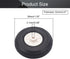 Fielect 1.5 inch RC Model Airplane Super Light Sponge Tire Tail Wheel Tire and Wheel Sets for RC Car Airplane PU Sponge Tire with Plastic Hub...