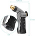 Navaris Garden Hose Nozzle Spray - High Pressure Metal Water Gun Sprinkler with Ergonomic Trigger for Lawn, Gardening, Car Washing, Watering Plant...