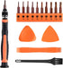 NEBURORA 10 in 1 Torx Screwdriver Set with T2 T3 T4 T5 T6 T7 T8 T9 T10 T15 Interchangeable Magnetic Torx Bit & Opening Tool,Torx Security screwdri...