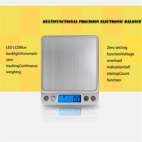 LCD Portable Mini Electronic Digital Scales 3000g/0.1g Pocket Case Postal Kitchen Jewelry Weight Balance Scale...