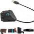 Keyboard and Mouse Converter for Nintendo Switch/PS4/PS3/Xbox One/Xbox 360 Console Converter, Keyboard Mouse Adapter Support Keyboard Mapping & Re...