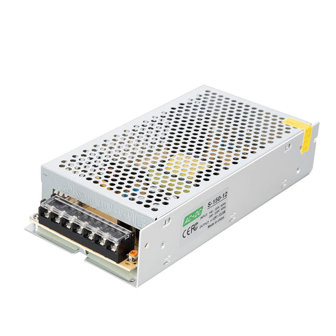 12V 12.5A Switching Power Supply, 150W LED Driver Universal Regulated Transformer Adapter Converter AC 110V-220V to DC 12V Low Voltage Output for ...