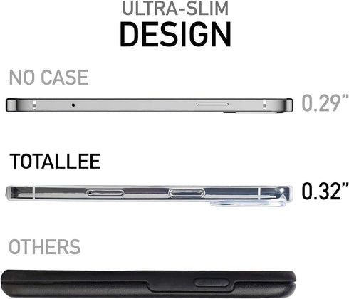 totallee Clear iPhone 13 Pro Max Case, Thin Cover Ultra Slim Minimal - for Apple iPhone 13 Pro Max (2021) (Transparent)...