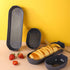 Hot Dog Buns Pan, 4-Piece Loaf Pan Bread Pan, Baking Hoagie Rolls, Non-Stick Hot Dog Mold, Easy to Demold Homemake Silicone Bread Mold for Hot Dog...