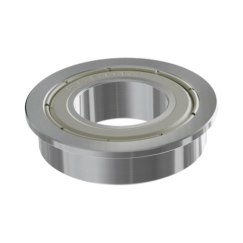 F6901ZZ 4PCS Flange Ball Bearing 12×24×6mm Double Metal Shielded Flanged Bearing Chrome Steel ABEC-1(P0) Z2 Deep Groove Ball Bearing for Industria...
