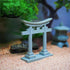 Aquarium Decorations Asian Japanese Shinto Torii Gate Fish Tank Decorations Miniature Shrine Japan Style Ornament Underwater Landscape Decoration,...