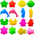 FRIMOONY Plastic Dough Tools, Various Animal Molds, Rolling Pins, for Creative Dough Cutting, 45 PCS...