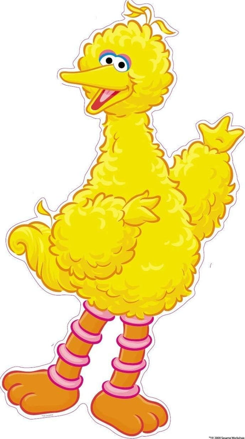 Big Bird SesameStreet Removable Wall Decal Sticker Art Home Kids Room Decor Decoration...