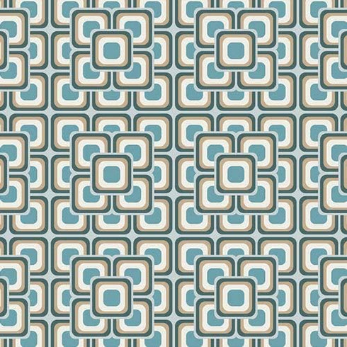 Art Gallery Fabrics Art Gallery Legacy Grand Mosaic Fabric, Blue...