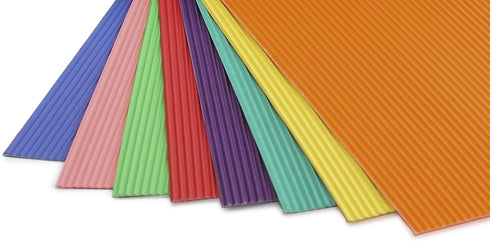 Hygloss Corrugated Cardboard Sheets, 8-Pack, 8 Pieces...