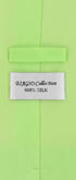 Biagio 100% SILK NeckTie Solid LIME GREEN Color Men's Neck Tie...